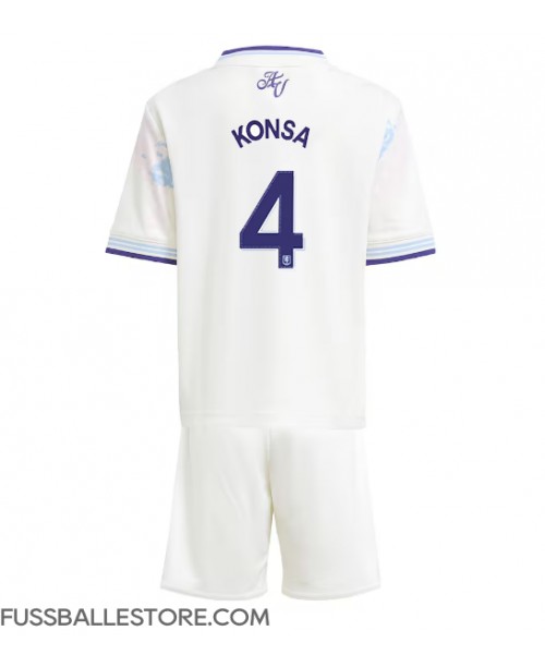 Günstige Aston Villa Ezri Konsa #4 3rd trikot Kinder 2025-26 Kurzarm (+ Kurze Hosen) Günstige Aston Villa Ezri Konsa #4 3rd trikot Kinder 2025-26 Kurzarm (+ Kurze Hosen)